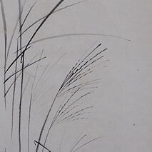 神奈川県足柄下郡のお客様より水墨画の掛け軸を買取ました