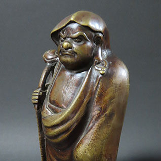 愛知県刈谷市より骨董品買取で金工作品の置物を買取ました