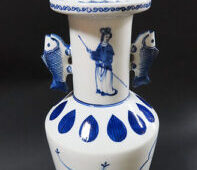 岩手県宮古市のお客様より骨董品宅配買取で三浦竹泉の花瓶を買取ました