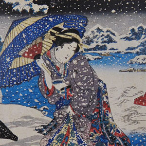 歌川国貞の浮世絵の美人画