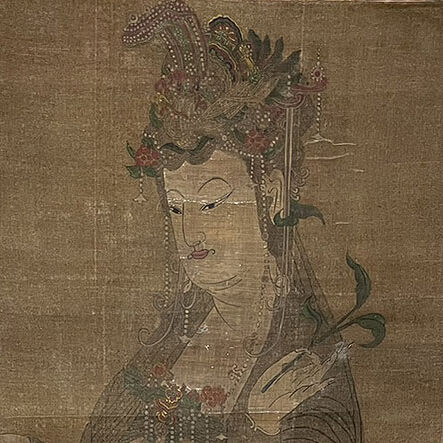 茨城県つくば市のお客様より骨董品宅配買取で仏画の掛軸を買取ました