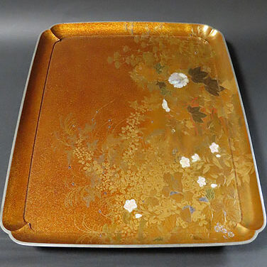 奈良県のお客様より綺麗な蒔絵の香盆を買取ました