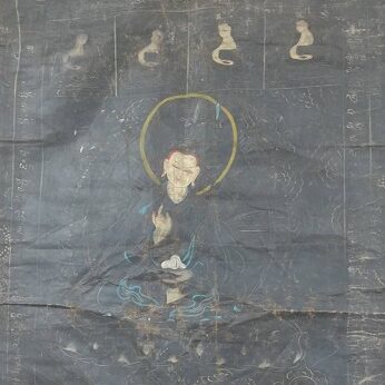 長野県安曇野市のお客様より骨董品買取で仏画の掛軸を買取ました
