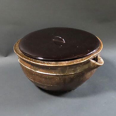 長野県上田市のお客様より茶道具出張買取で水指を買取ました