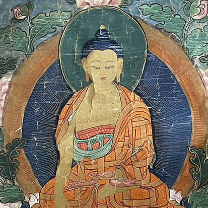福井県のお客様より中国美術の仏画を買取ました