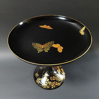 富山県魚津市のお客様より骨董品宅配買取で蒔絵の高月を買取ました
