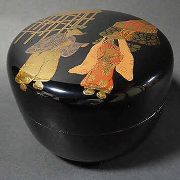 愛媛県のお客様より抹茶道具の棗を買取ました
