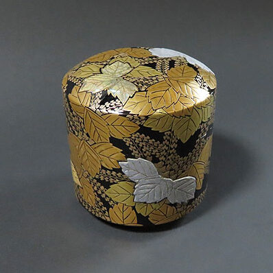 九州の宮崎県のお客様より茶道具買取で蒔絵の棗を買取ました