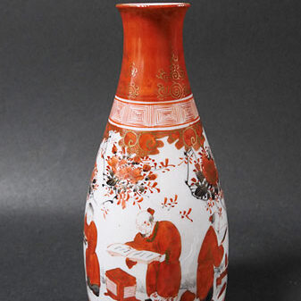 山口県美祢市のお客様より骨董品宅配買取で陶芸作品の九谷焼を買取ました