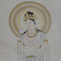 島根県のお客様より骨董品宅配買取で仏画の掛け軸を買取ました