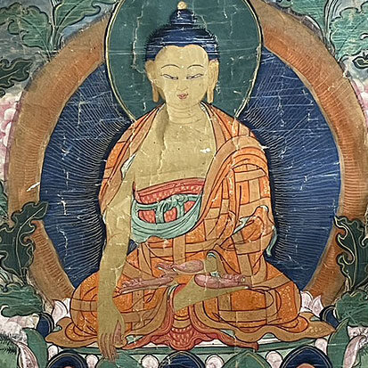 福井県鯖江市のお客様より骨董品出張買取で中国美術の仏画を買取ました