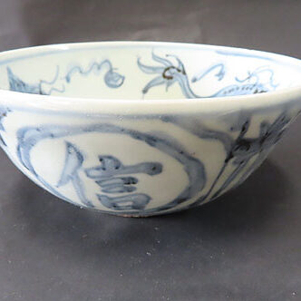 石川県七尾市のお客様より茶道具出張買取で中国美術の菓子鉢を買取ました