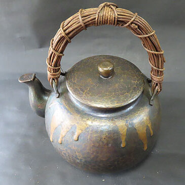 福井県おおい町のお客様より茶道具出張買取で鉄瓶や薬缶を買取ました