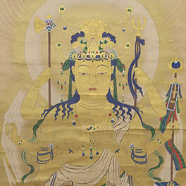岐阜県下呂市のお客様より骨董品出張買取で仏画の掛け軸を買取ました
