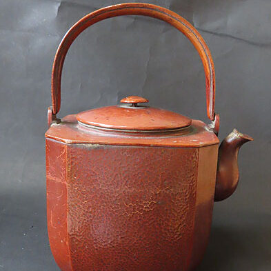 三重県のお客様より茶道具出張買取で水注やかんを買取ました
