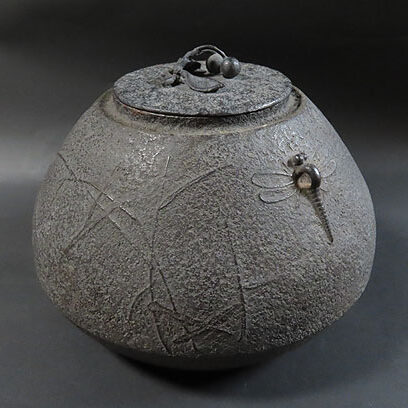 兵庫県加東市のお客様より茶道具出張買取で高木治良兵衛の茶釜を買取ました