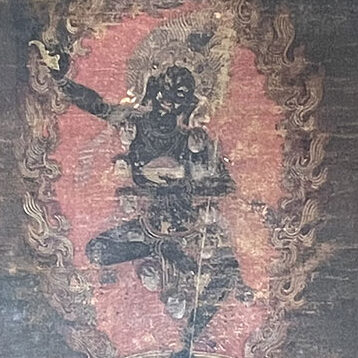 石川県七尾市のお客様より骨董品持ち込み買取で仏画を買取ました