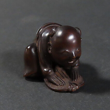 岐阜県関市のお客様より骨董品出張買取で根付を買取ました