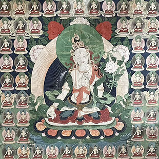 九州の佐賀県のお客様より仏画の中国美術を買取ました