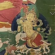 和歌山県かつらぎ町のお客様より骨董品出張買取で中国美術の仏画を買取ました