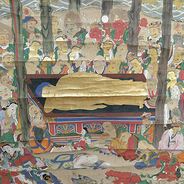 山口県のお客様より骨董品宅配買取で中国美術の仏画を買取ました