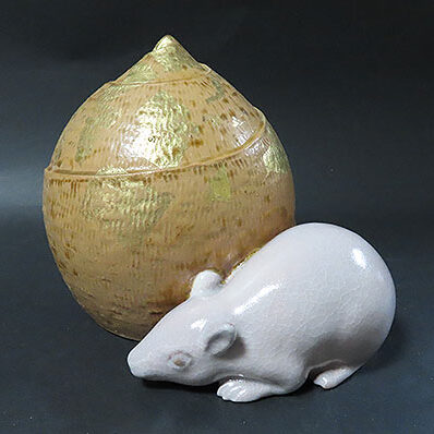 石川県かほく市の客様より楠部弥弌の置物を買取ました