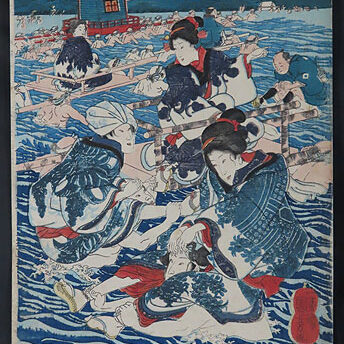 奈良県のお客様より浮世絵版画を買取ました