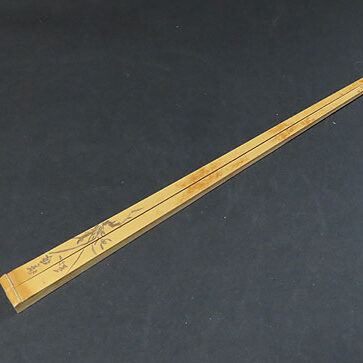 兵庫県のお客様より骨董品出張買取で市川銕琅のお箸を買取ました