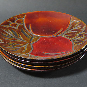 岩手県遠野市のお客様より骨董品買取で漆芸作品の器を買取ました