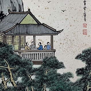 東京のお客様より中国美術の掛け軸を買取ました