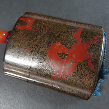 福井県大野市のお客様より骨董品出張買取で印籠を買取ました