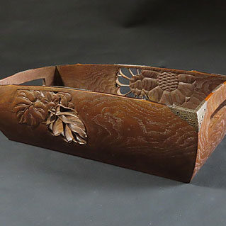 石川県のお客様より古道具の煙草盆を買取ました