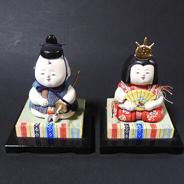 岩手県北上市のお客様より骨董品買取でアンティークの雛人形を買取ました