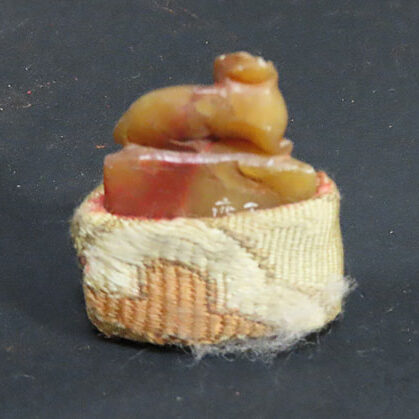 福井県のお客様より中国美術の印材を買取ました