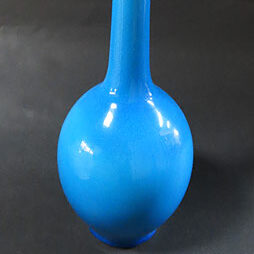 広島県三原市のお客様より骨董品宅配買取で永楽善五郎の花入れを買取ました