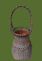 東京のお客様より骨董品宅配買取で竹花籠を買取ました