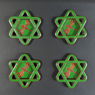 神奈川県のお客様より骨董品買取で七宝焼の引手を買取ました