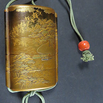 和歌山県日高町のお客様より骨董品宅配買取で印籠を買取ました