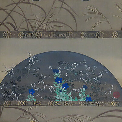 大阪のお客様より骨董品持ち込み買取で日本画の掛け軸を買取ました