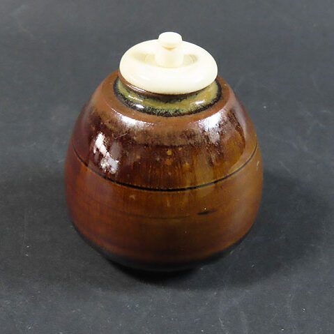 岐阜県のお客様より茶道具買取で茶入を買取ました