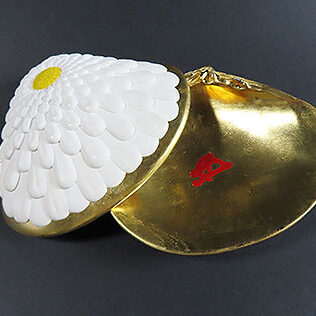 和歌山県田辺市のお客様より茶道具宅配買取で駒沢利斎の香合を買取ました