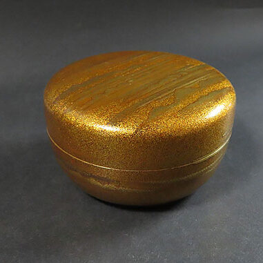 山梨県のお客様より茶道具買取で漆芸作品の蒔絵の棗を買取ました