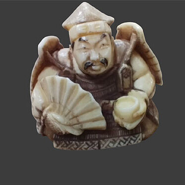 奈良県上牧町のお客様より骨董品宅配買取で根付を買取ました