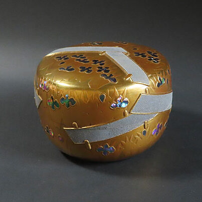 東京のお客様より茶道具買取で裏千家の書付がある棗を買取ました