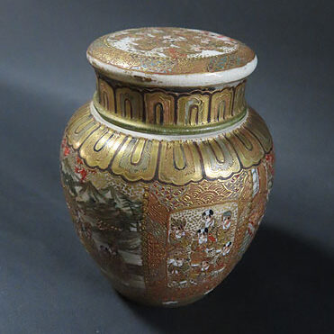 神奈川県相模原市のお客様より茶道具宅配買取で茶壺を買取ました