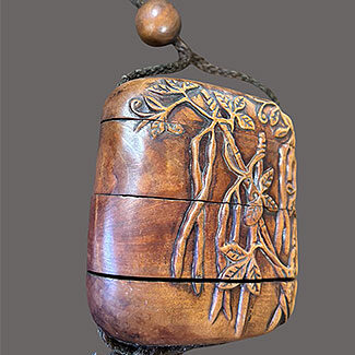 愛媛県のお客様より骨董品買取で印籠を買取ました