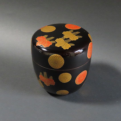 山口県のお客様より茶道具買取で川端近左の棗を買取ました