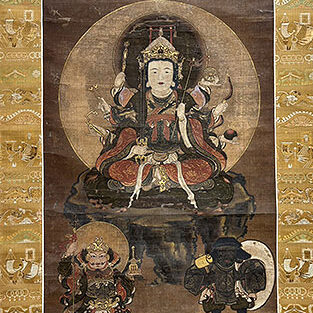 名古屋のお客様より中国美術の仏画を買取ました